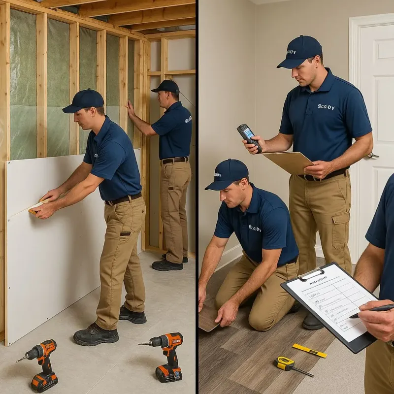 Repairs and Reconstruction process in Moss Point, MS