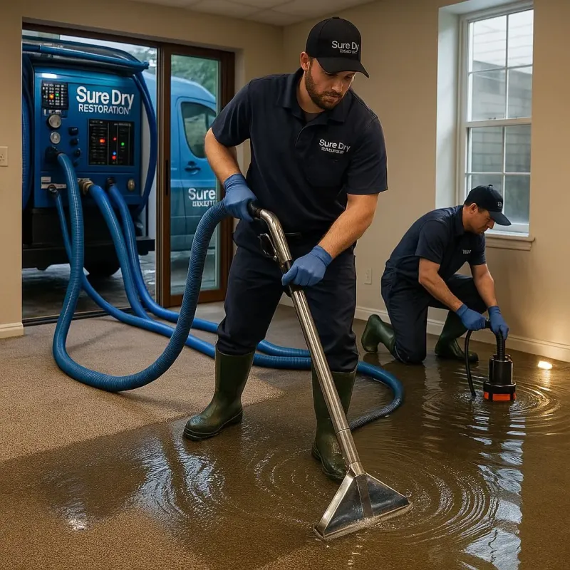 Water Extraction and Removal process in Moss Point, MS
